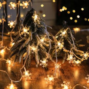 LED Solar String Snow Light for Outdoor