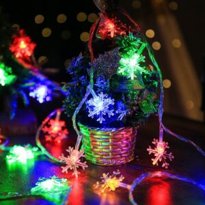 LED Solar String Snow Light for Outdoor