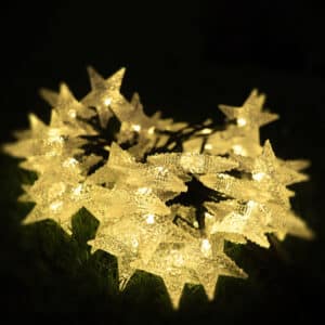 LED Solar Star String Light