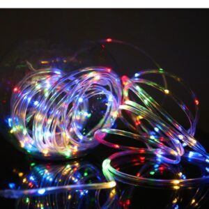 LED Solar String Color Tube Light for Outdoor