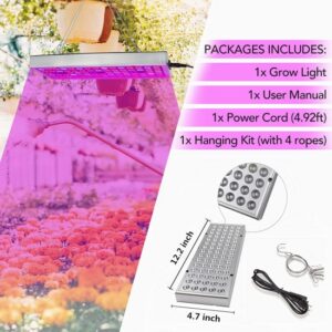 LED Full Spectrum Grow Lamp with IR & UV LED Plant Lights