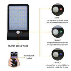 Solar Powered Wall Lights Outdoor Garden