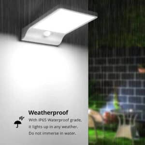 Solar Powered Wall Lights Outdoor Garden