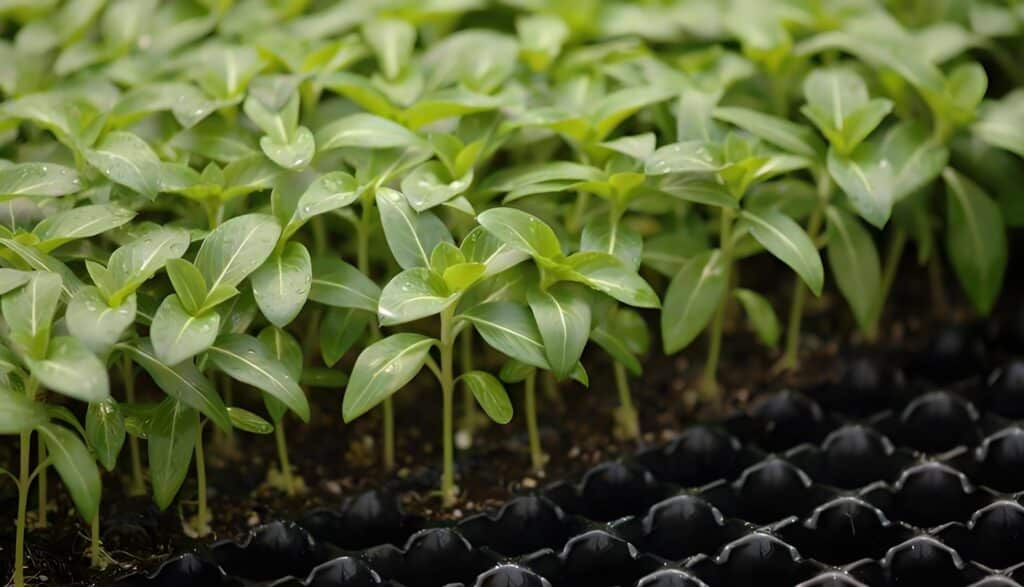 how to get new seedlings out of plastic tray