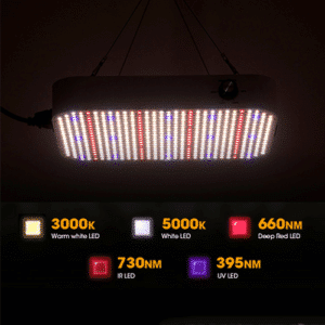 100W UVB And Ir Red Grow Led Light