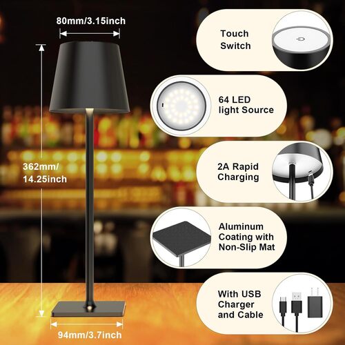 Black Table Lamps