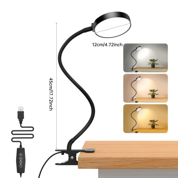 Gooseneck Table Lamp​