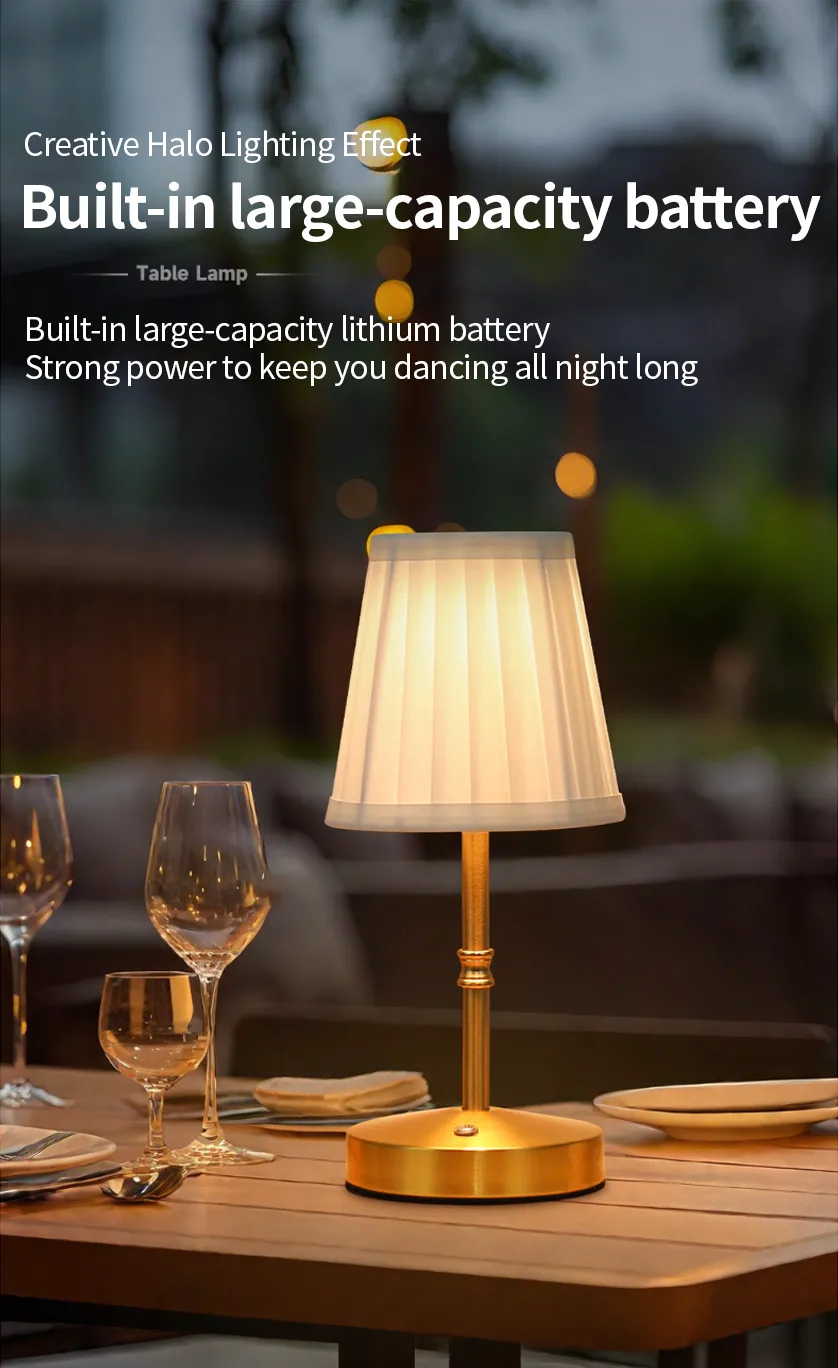 Gold Table Lamp​