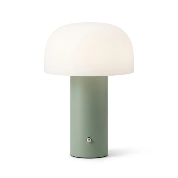 Cordless Metal Mushroom LED Table Lamp for Hospitality 1