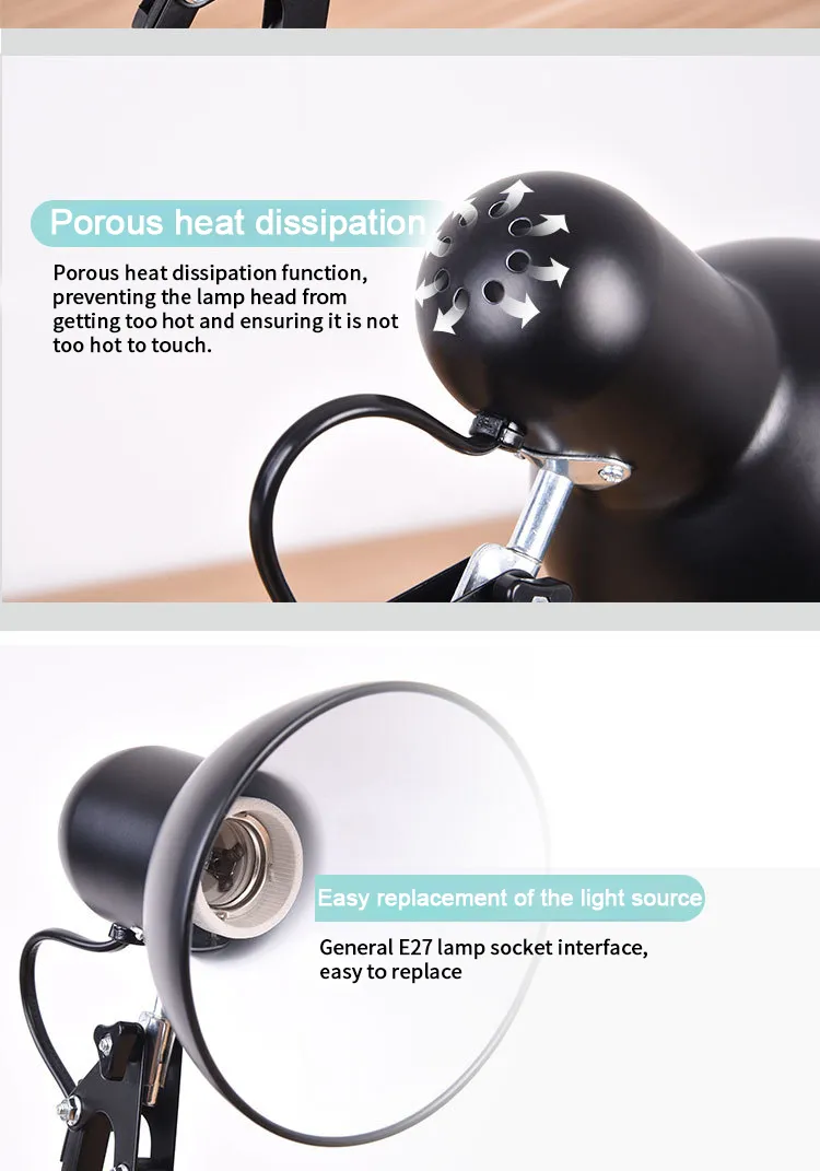 Swing Arm Table Lamp