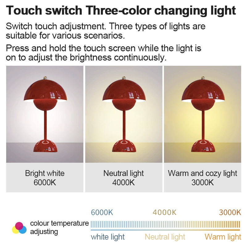 Rechargeable Cordless Table Lamp