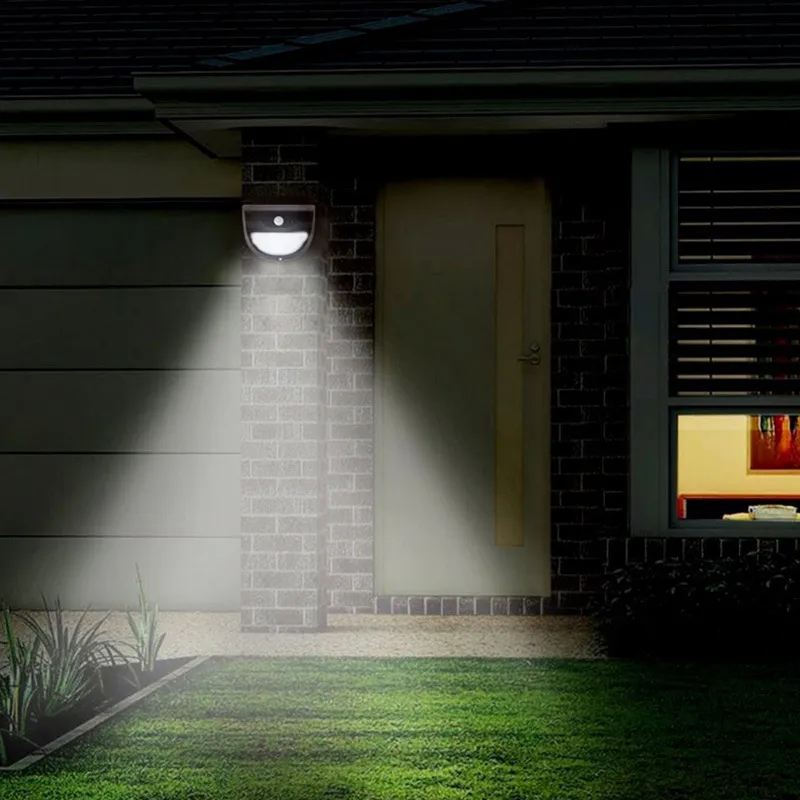 Solar Powered Outdoor Wall Light