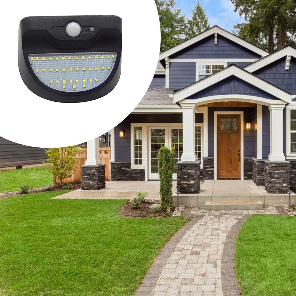Solar Powered Outdoor Wall Lighting