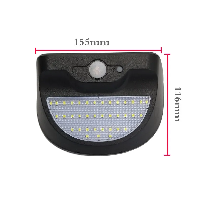 Solar Powered Outdoor Wall Lighting