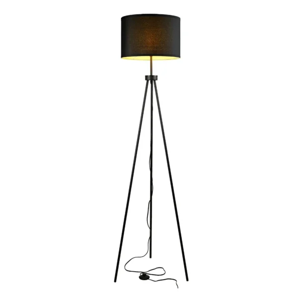Modern Metal Tripod Floor Lamps with Fabric Shade – YG031