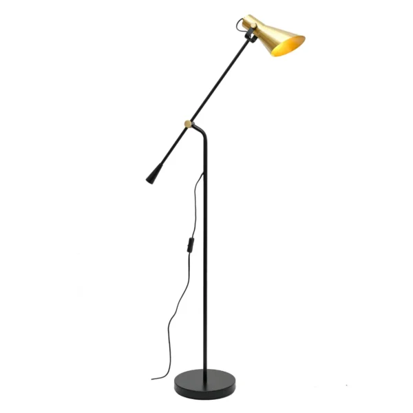 Artistic Metal Task Floor Lamps with Cone Shade – YG034